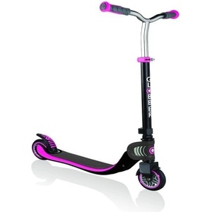 Globber - Сгъваема тротинетка - Flow Foldable 125 - Черна с розово (473-114) Тротинетка, скутер