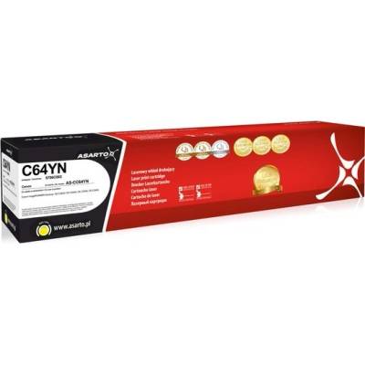 Compatible Canon C64YN жълта касета за принтер, 25 500 страници (AS-CC64YN)