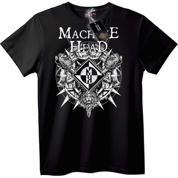 NOONEBRAND Тениска Machine Head Група - XS, White