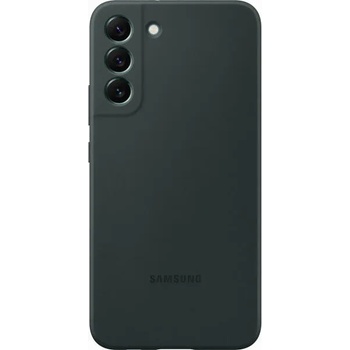 Image 1 of Samsung Galaxy S22+ Silicone cover dark green (EF-PS906TGEGWW)