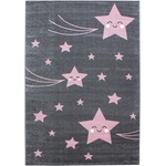 Ayyildiz Розово-сив детски килим 160x230 cm Kids - Ayyildiz Carpets (KIDS1602300610PINK)