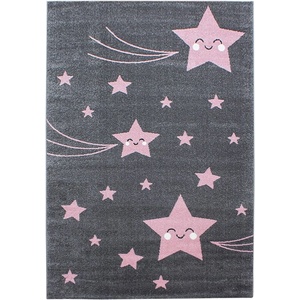 Ayyildiz Розово-сив детски килим 160x230 cm Kids - Ayyildiz Carpets (KIDS1602300610PINK)