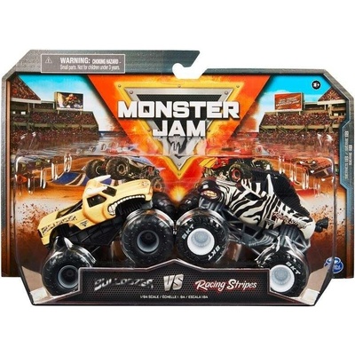 MONSTER JAM sběratelský kovový model auta Monster Truck set 2 modelů assort 1:64