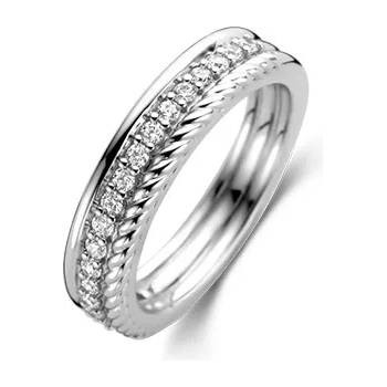 Ti Sento Сребърен дамски пръстен Ti Sento 12282ZI (12282ZI)