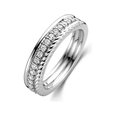 Ti Sento Сребърен дамски пръстен Ti Sento 12282ZI (12282ZI)