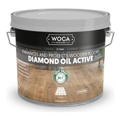 Woca Diamond Active 2,5 l přírodní