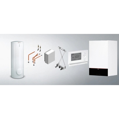 Viessmann Vitodens 200-W B2HH 3,5" + Vitocell CVBC Z030783