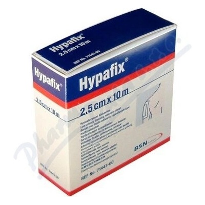 Hypafix 2,5 cm x 10 m náplasť z netkanej textílie bez vankúšika