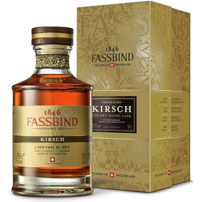 Fassbind L'Heritage de Bois Kirsch Třešeň 52,3% 0,5 l (holá láhev)