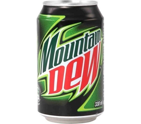 Mountain Dew plech 330 ml