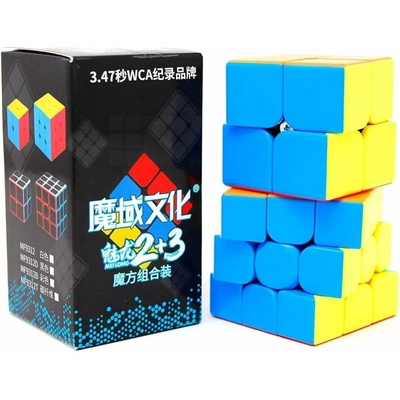 MeiLong Bundle 2x2 + 3x3 (MFJS) - Speedcube set Farba: Stickerless