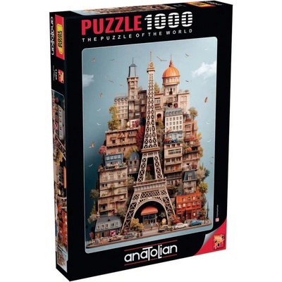 AnaTolian Eiffel tower 1000 dielov