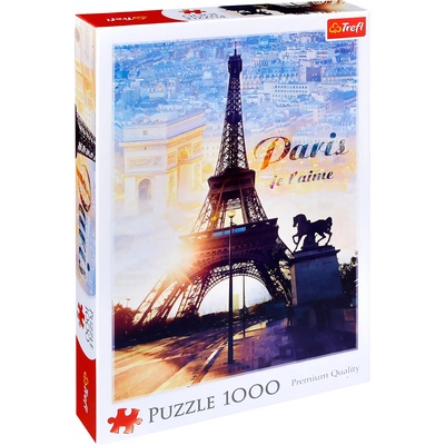 Trefl Пъзел Trefl от 1000 части - Париж призори (10394)