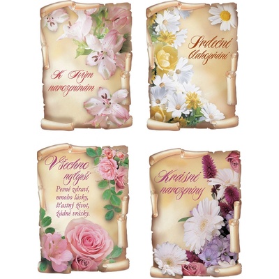 ARGUS Pohlednice k narozeninám,k svátku 06150573-c – Zboží Mobilmania