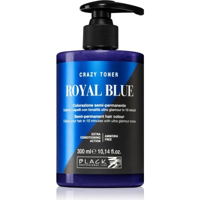 Black Professional Crazy Toner цветен тонер Royal Blue 300ml