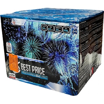 Kompaktní ohňostroj Best Price Frozen 100 ran 30 mm