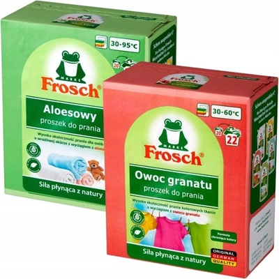 Frosch Prací prášok Aloe Vera 2,9 kg 44pr