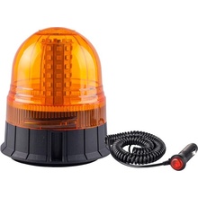 LED oranžový výstražný maják 80led 12/24V s úchytom