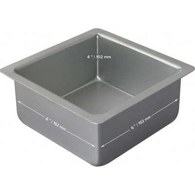 PME Čtvercová forma na dort 152x152x102 mm 6x6x4"