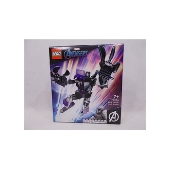 LEGO® Super Heroes 76204 Black Pantherovo robotické brnění, 124 dílků