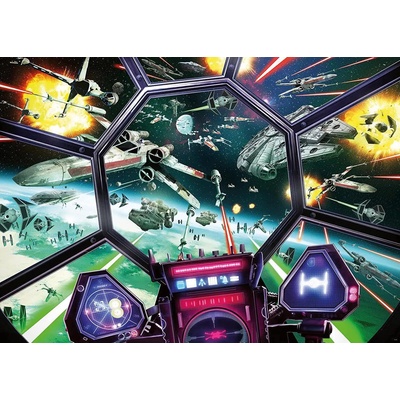 Ravensburger - Puzzle Star Wars: TIE Fighter Cockpit - 1 000 piese