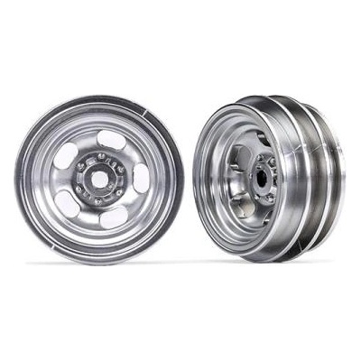 Traxxas диск 1.0" полуматов хром (2)