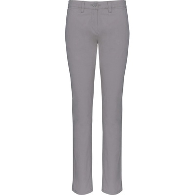 Kariban Kalhoty Kariban K741 chino dámské COT20K741a12t9-fine grey