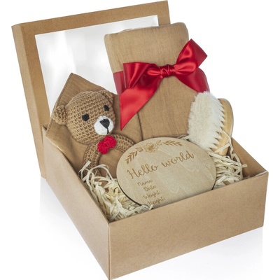 ZOPA Dětský dárkový set s kousátkem Bear