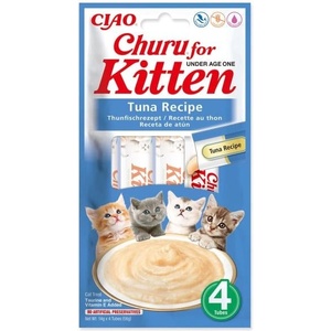CHURU Лакомство Churu Kitten риба тон 4x14g (683-10691)
