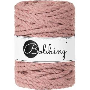 Bobbiny 3PLY Macramé Rope 9 mm 30 m Blush юта (TL-E007)