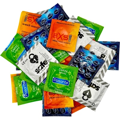 ostatní Комплект десенсибилизиращи презервативи - Endurance Pack (28 бр. )