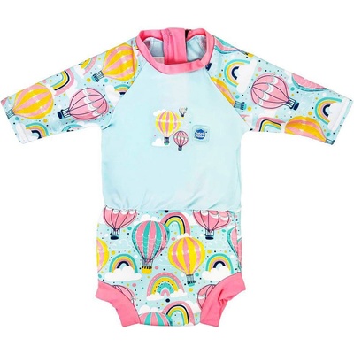 Splash About Plavky Happy Nappy kostýmek 3/4 rukáv Sunsuit Up & Away – Zbozi.Blesk.cz
