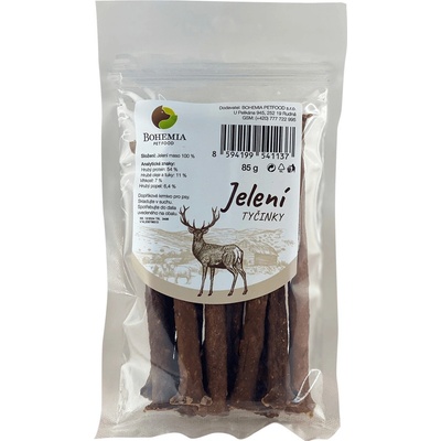 Bohemia Pet Food Jelenie tyčinky 85 g