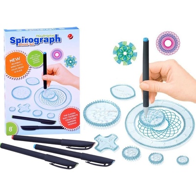 PIXINO Set kreslících šablon spirograf – Zbozi.Blesk.cz