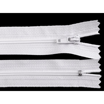 Prima-obchod Spirálový zip No 3 délka 18 cm autolock, barva 101 bílá
