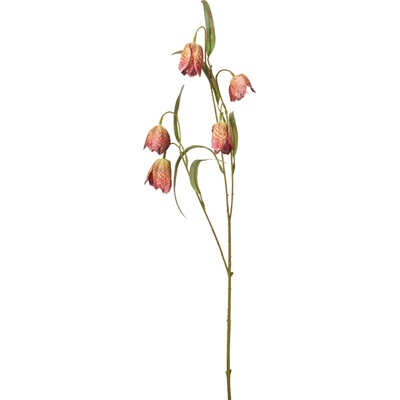 Umělá dekorační větvička řebčík 59 cm – červená, H&L