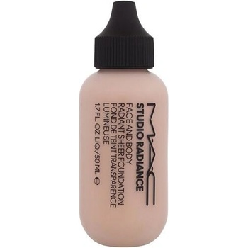 MAC Studio Radiance Face and Body Radiant Sheer Foundation lehký make-up na obličej a tělo N4 50 ml