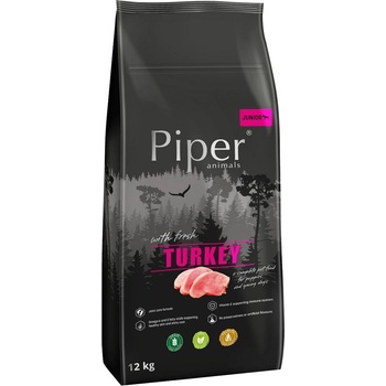 Image 1 of Dolina Noteci Super Premium Junior Turkey - Пълноценна суха храна за подрастващи кученца със свежо пуешко месо 12 кг