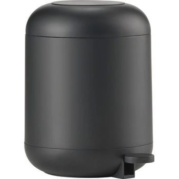 ZONE Черно пластмасово кошче за боклук с педал 4 l Sensu - Zone (34933)