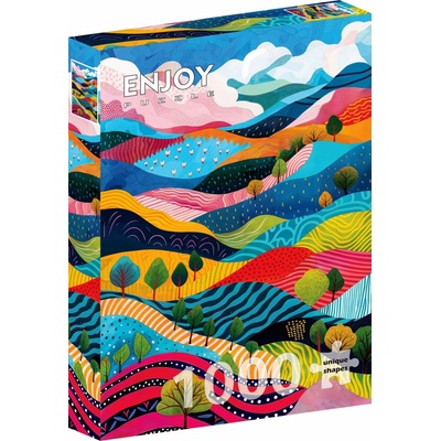 ENJOY Zvlnené kopce 1000 dielov