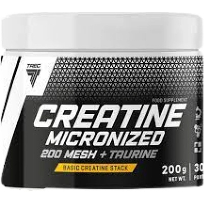 Trec Nutrition Creatine Micronized 200 Mesh + Taurine | High Quality Creatine Monohydrate Powder [200 грама]