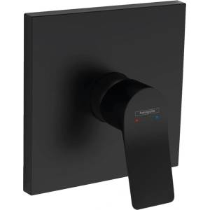 Hansgrohe Смесител за душ Hansgrohe Vivenis, матово черен, без тяло за вграждане (75615670)