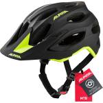 Alpina Carapax 2.0 MTB bicycle helmet, Black-neon Yellow matt, 52-57 cm - A9725142 (A9725142)