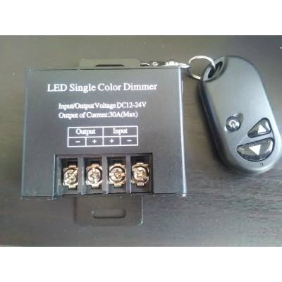 LED ovladač stmívač 1kanál DC12-24V 20A