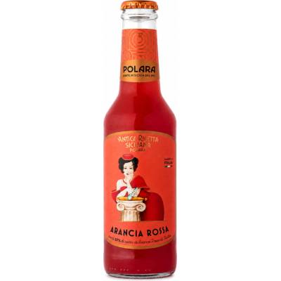 Bibite Polara sicíliska limonáda z červeného pomaranča 24 x 275 ml