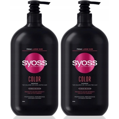 Syoss Color Tsubaki Blossom šampón pre farbené vlasy 750 ml