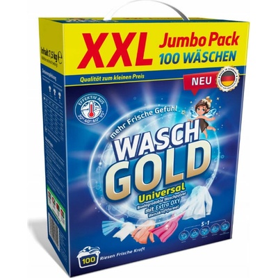 WaschGold Universal prací prášek 7,5 kg 100 PD