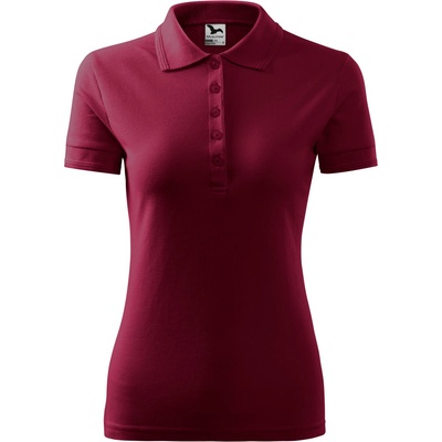MALFINI Malfini pique polo 210 / Дамска поло тениска - гранат xs (2108612)