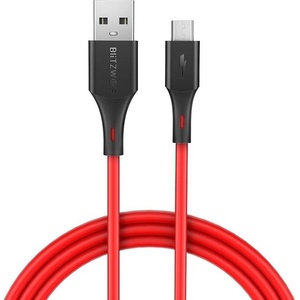 BlitzWolf Micro USB кабел BW-MC13, 2A, 1м (5901597312826)
