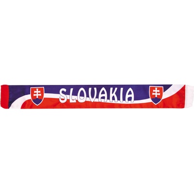 Šála Slovensko Slovakia se 2 znaky barevná
